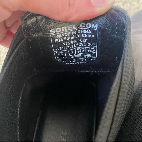 Sorel Addington Chelsea Boots Ankle Boots Block Heel Quarry Grey Suede 8.5 - Picture 6 of 6